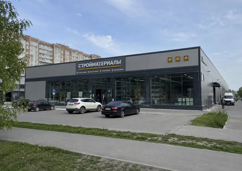 Торговое здание, общий вид