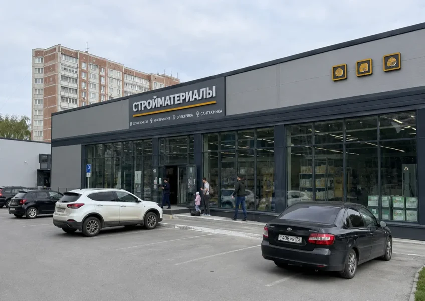 Торговое здание, фасад